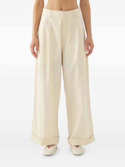 Straight-Leg Trousers