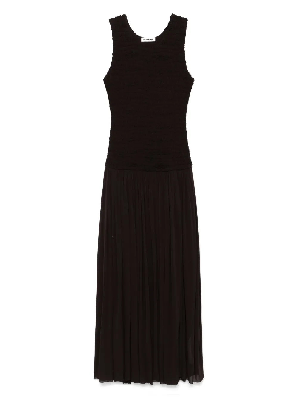 Pleated Maxi Dress