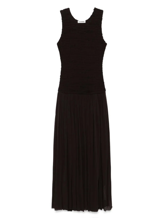 Pleated Maxi Dress