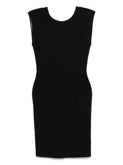 Logo-Plaque Midi Dress