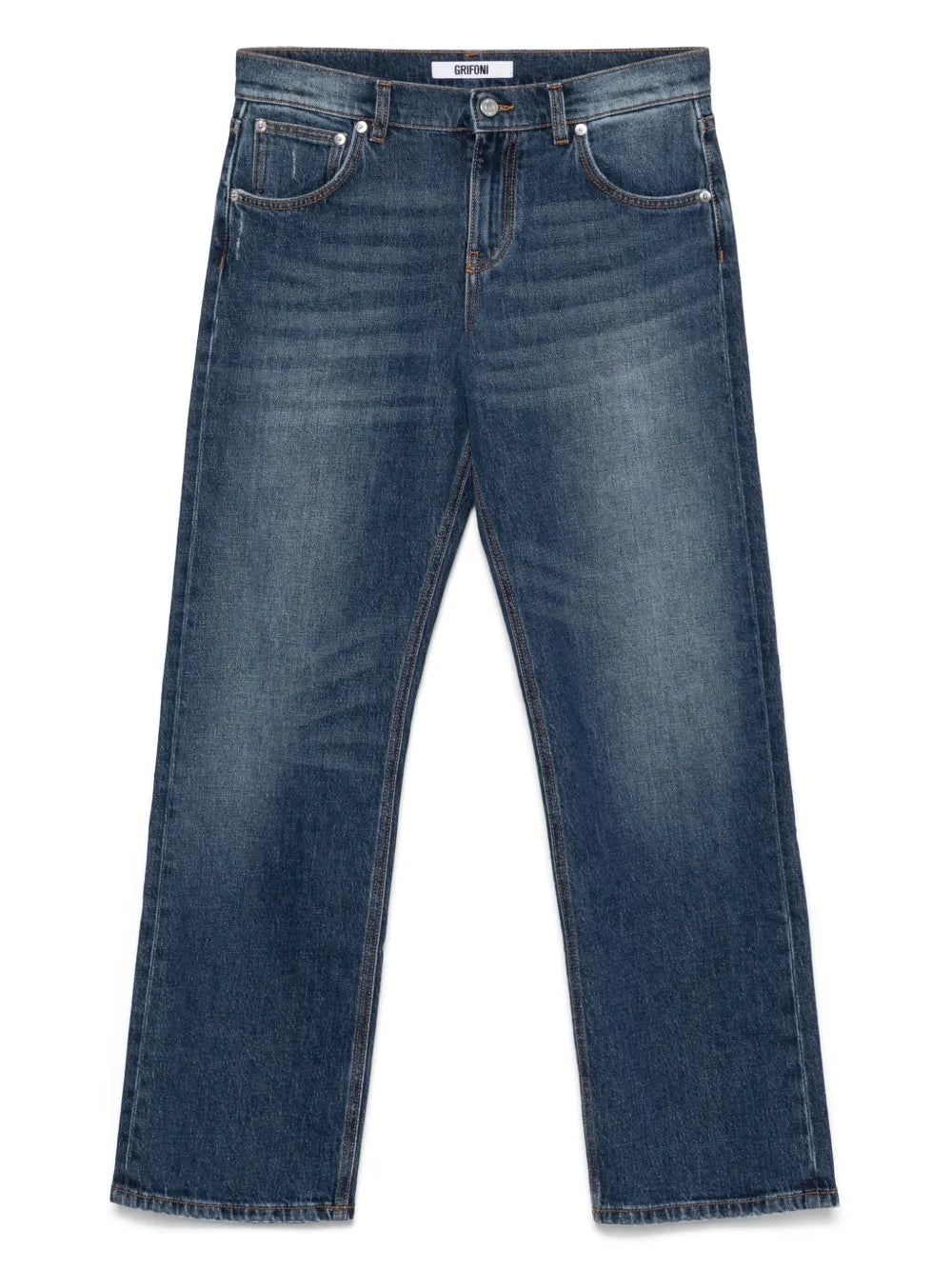 Logo-Patch Jeans