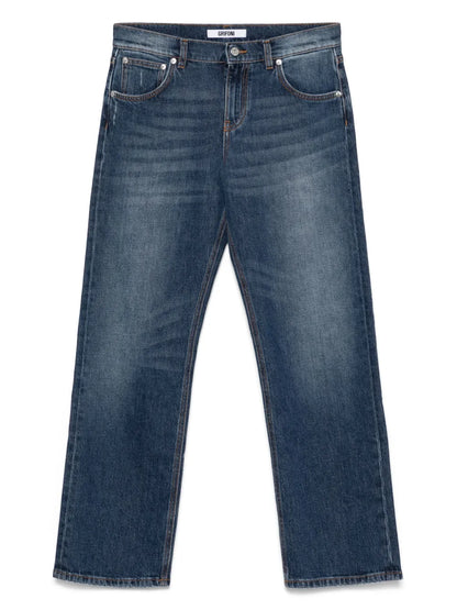 Logo-Patch Jeans