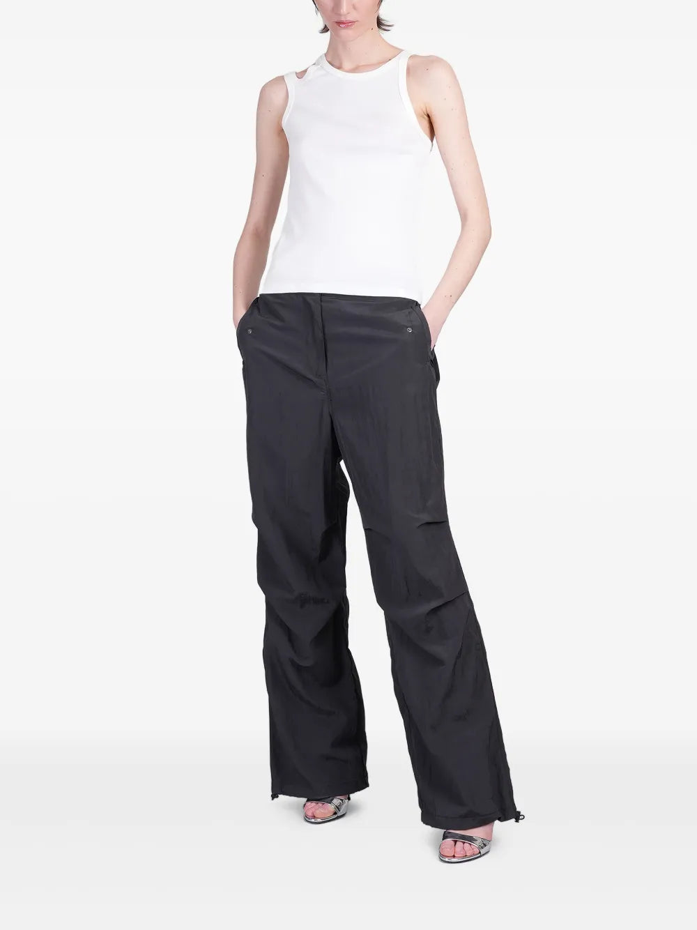 Straight-Leg Trousers
