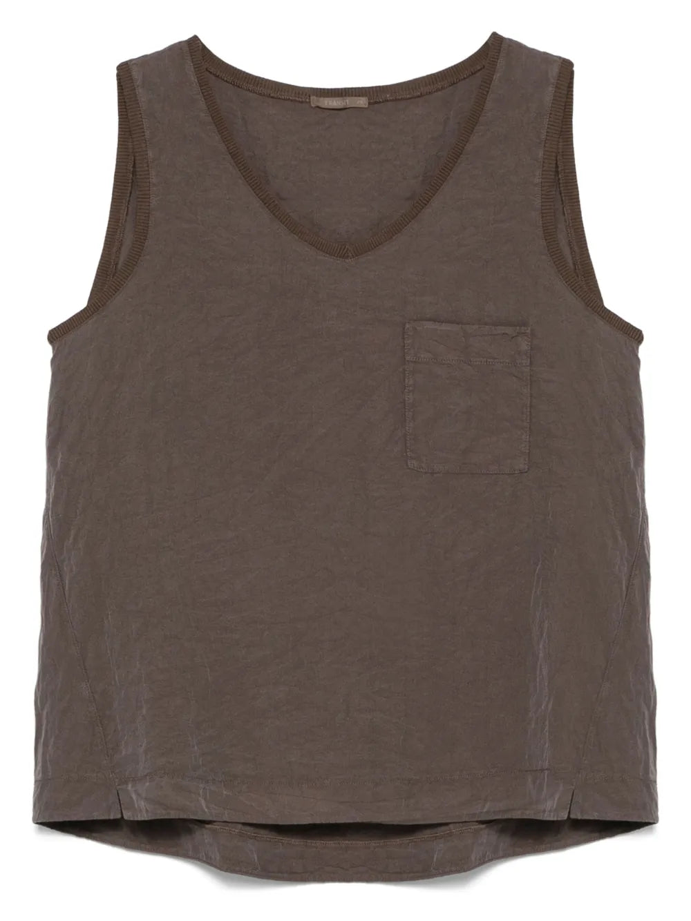 Crinkled Tank Top
