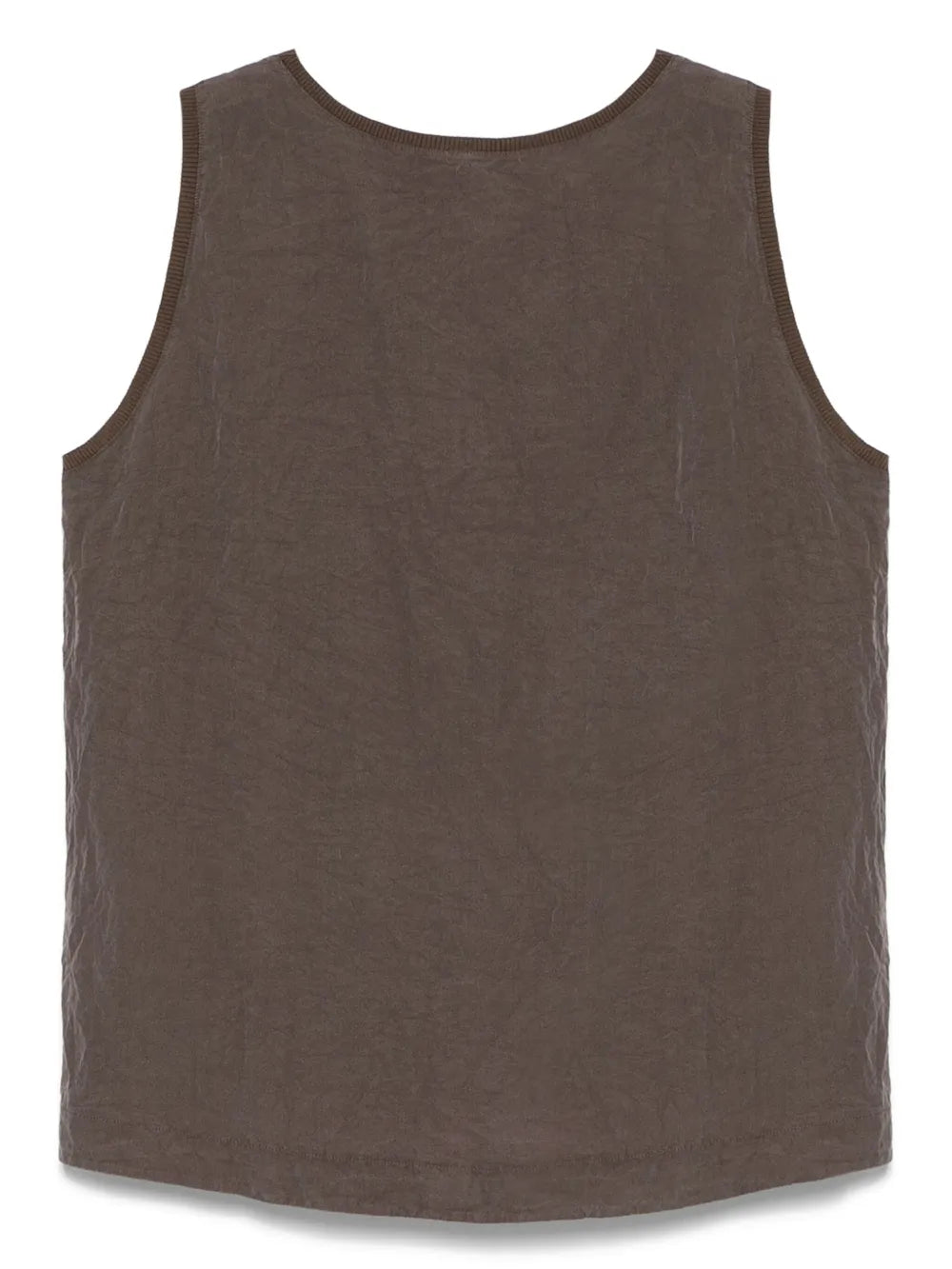 Crinkled Tank Top