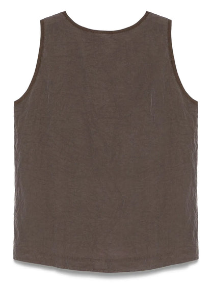 Crinkled Tank Top