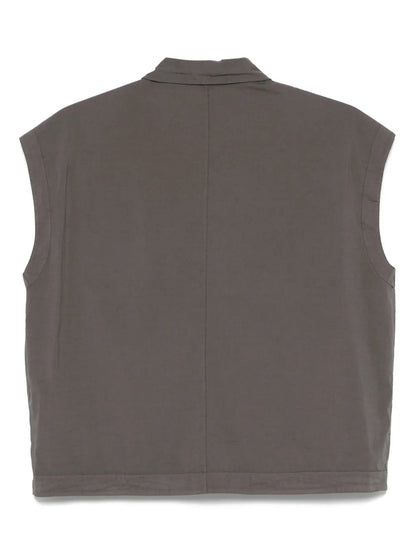 Pleat-Detailed Shirt
