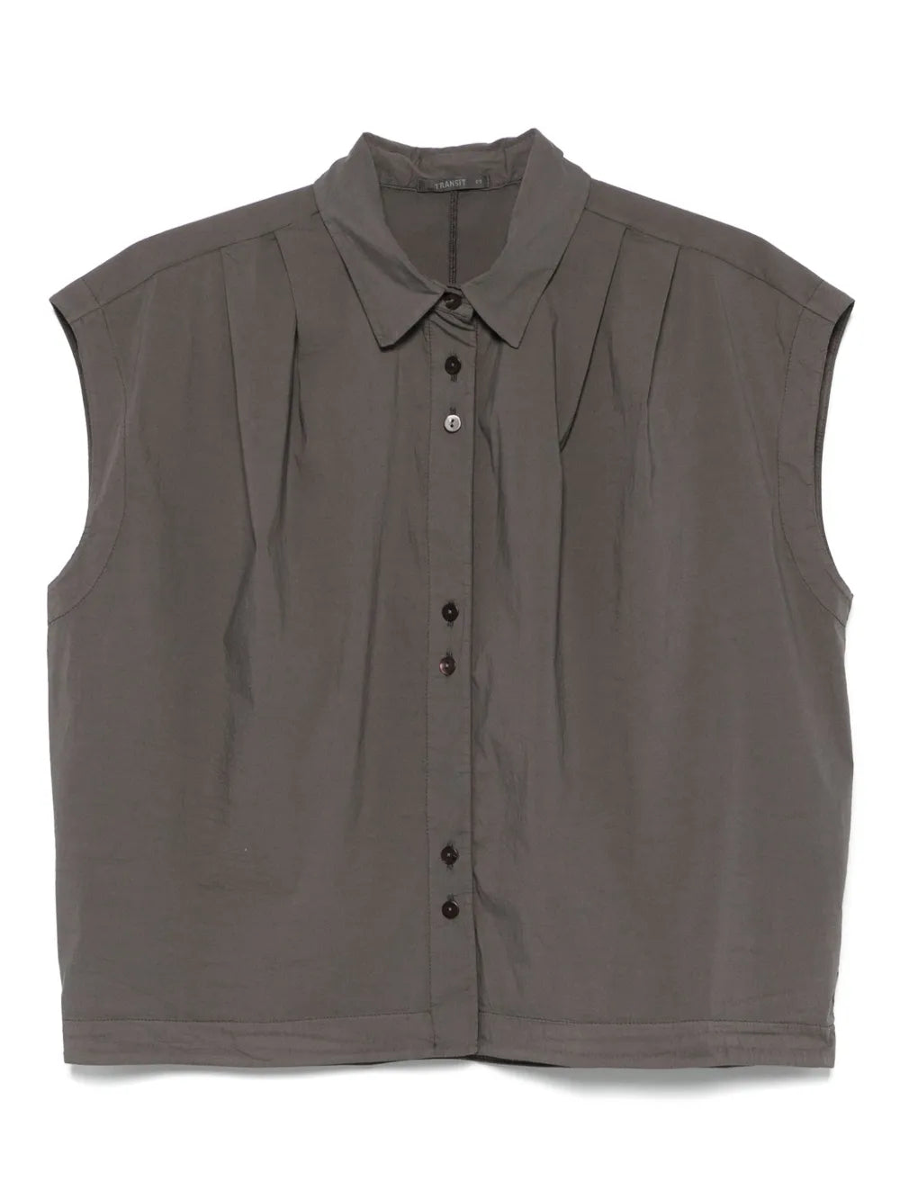 Pleat-Detailed Shirt