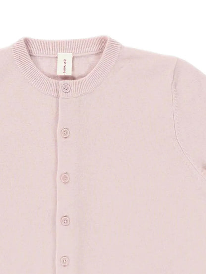Nº 399 Short-Sleeve Button-Up Cardigan