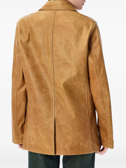 Leather Blazer