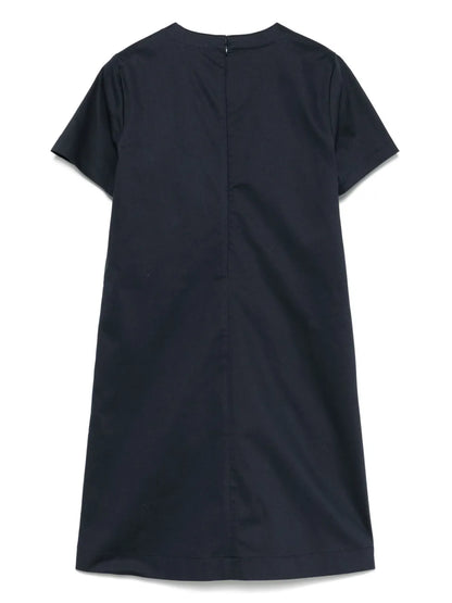 Patterned-Jacquard Mini Dress