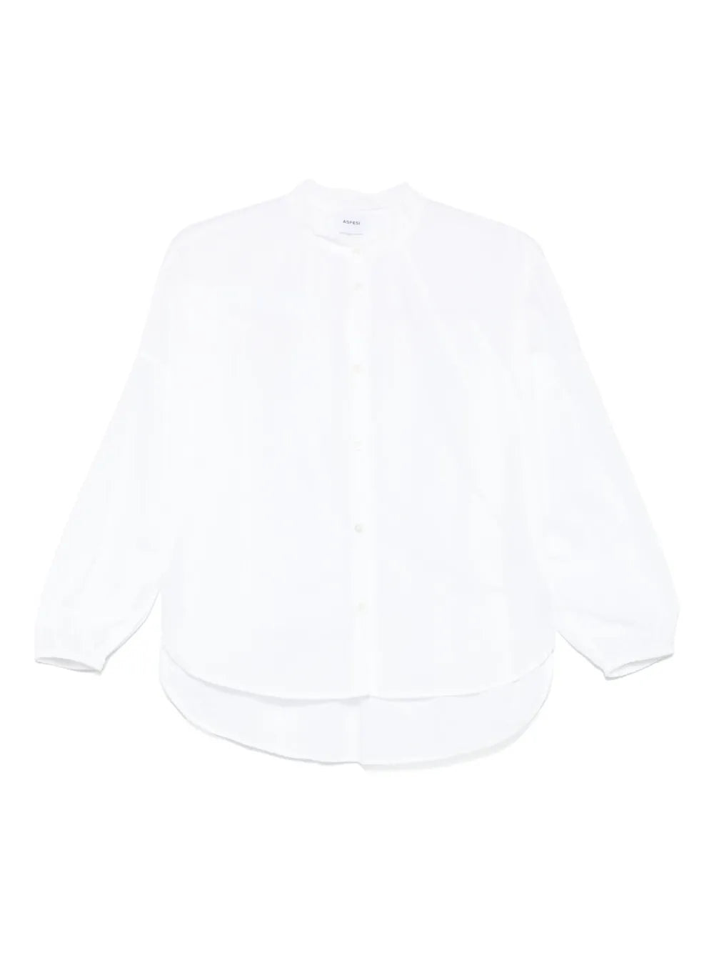 Gathered Poplin Shirt