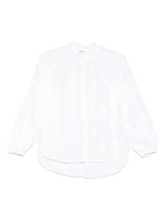 Gathered Poplin Shirt