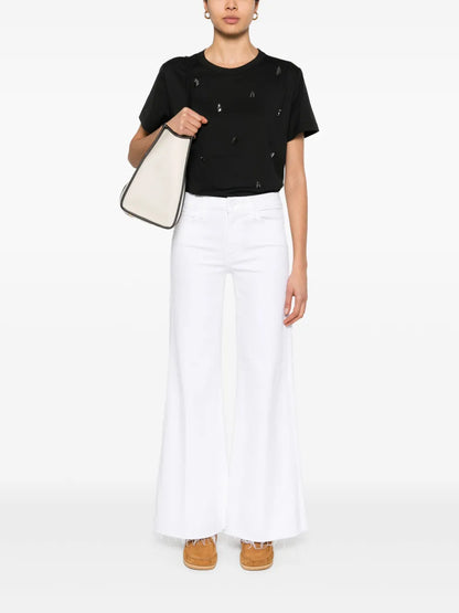 Crystal-Embellished T-Shirt