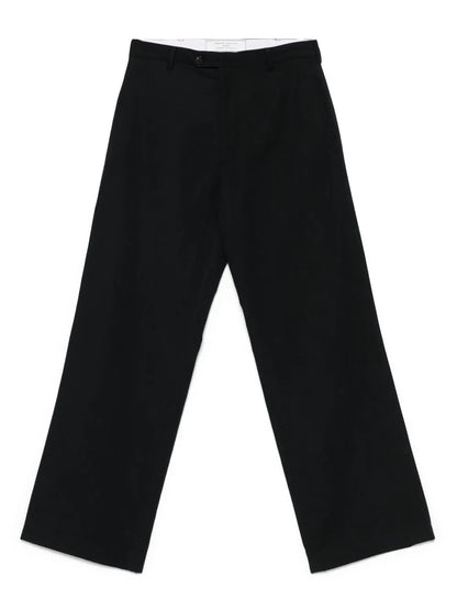 Twill-Weave Trousers