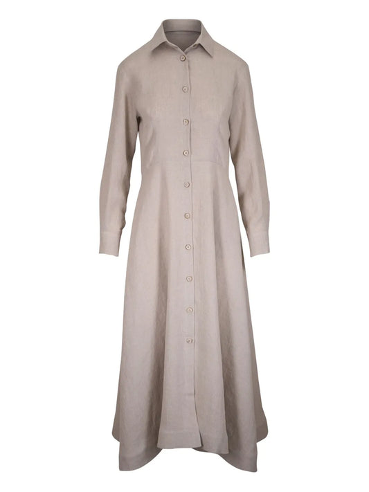 Linen Midi Dress