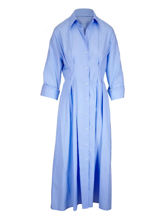 Cotton Shirt Dress