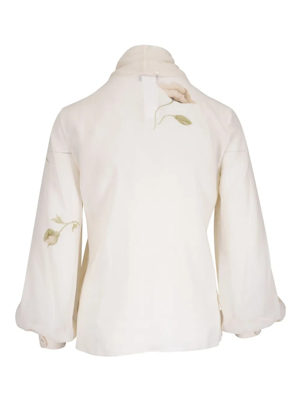Floral-Embroidered Blouse