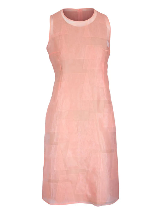 Panelled Sleeveless Dress