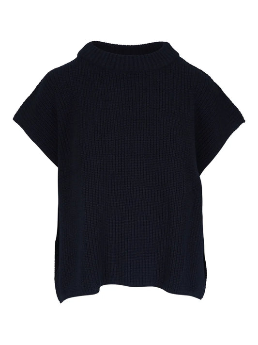 Ribbed-Knit Top