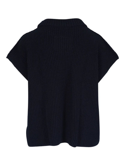 Ribbed-Knit Top