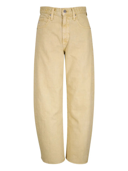Cotton Tapered Jeans