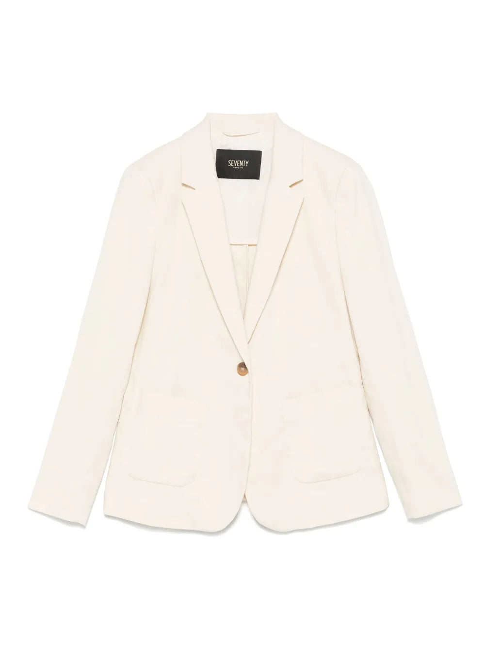 Slub-Textured Blazer