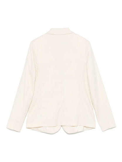 Slub-Textured Blazer