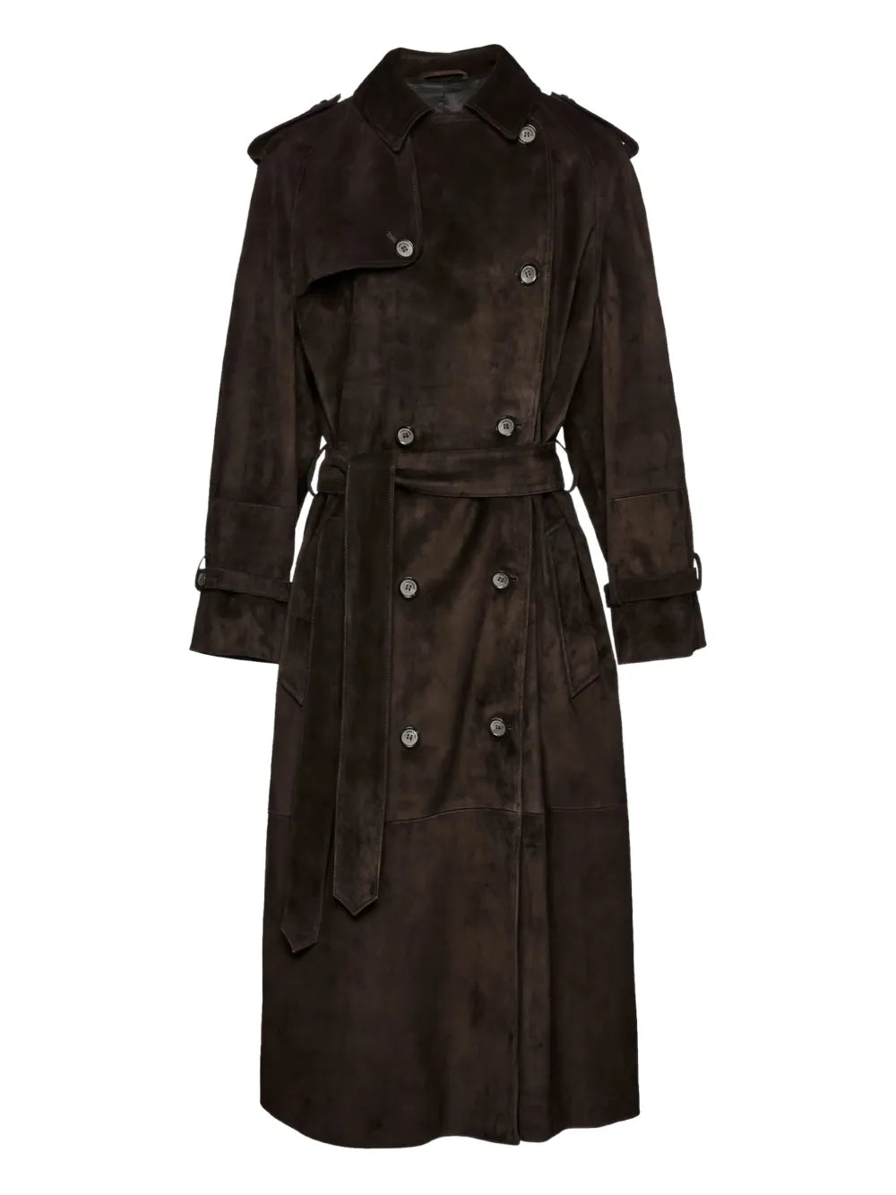 Double-Breasted Trench Coat