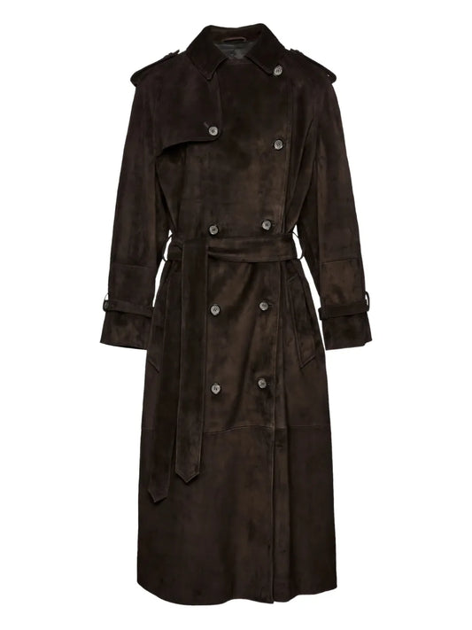 Double-Breasted Trench Coat