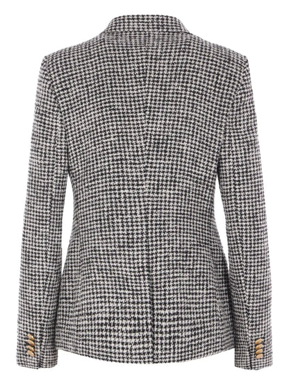 Checked Blazer