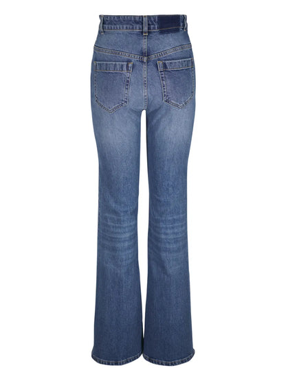 High-Rise Flared Jeans