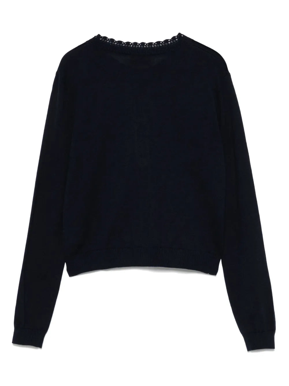 Logo-Embroidered Cardigan