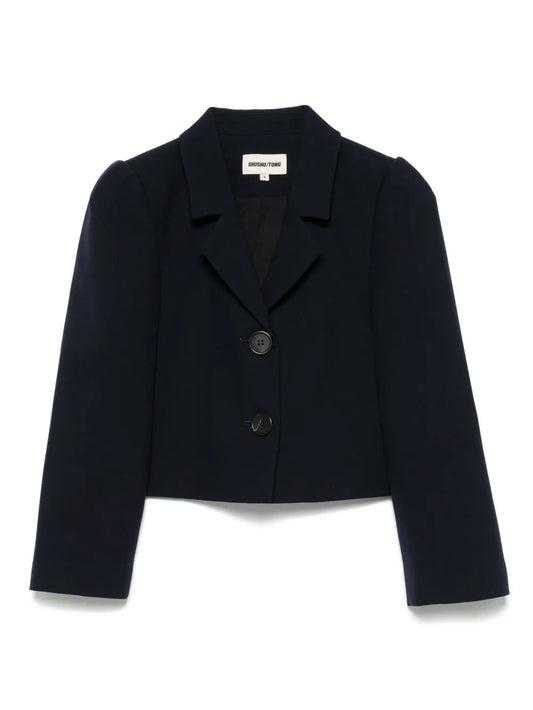 Wool-Blend Blazer