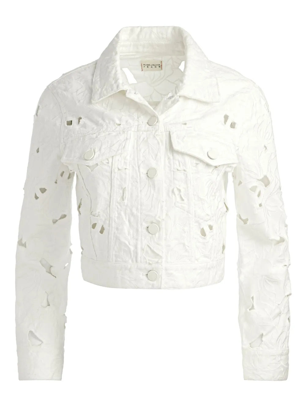 Chloe Embroidered Denim Jacket