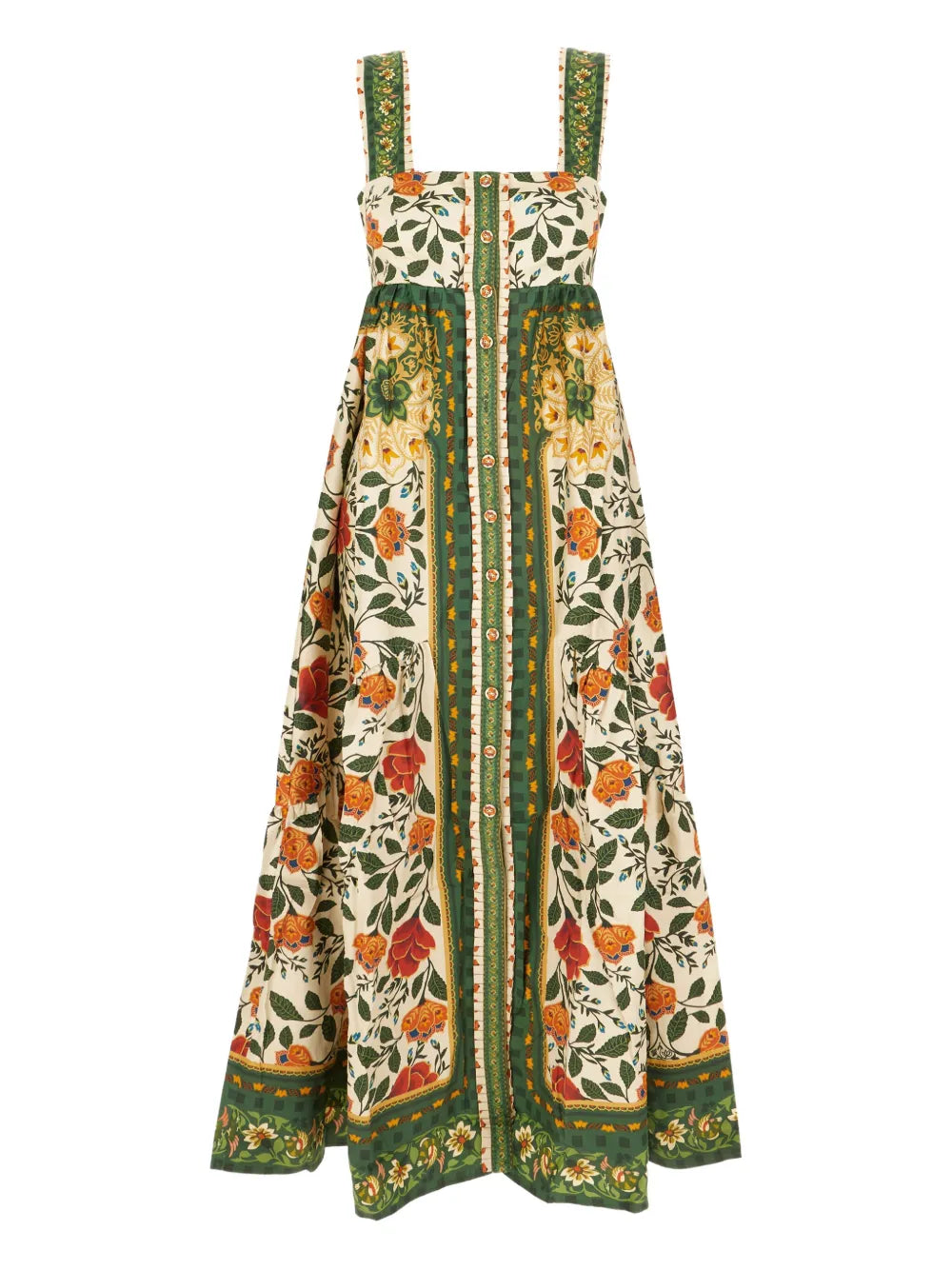 Floral-Print Maxi Dress