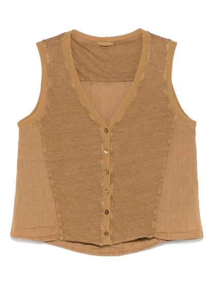 Panelled Vest