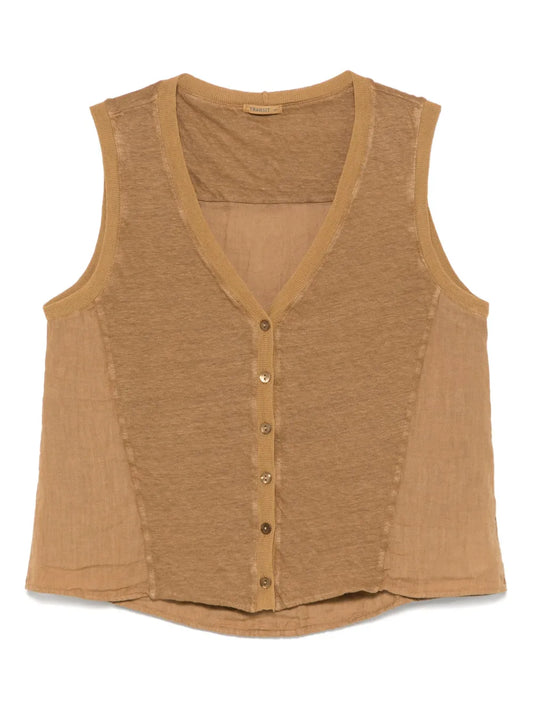 Panelled Vest