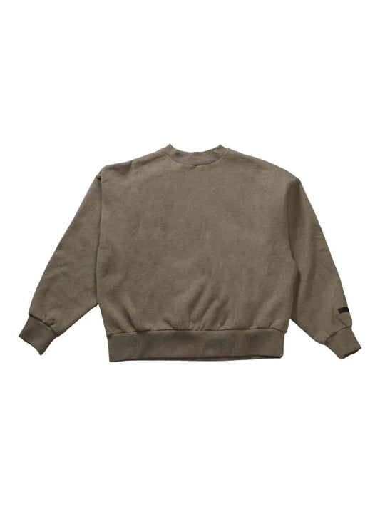 Ribbed-Cuffs Sweatshirt
