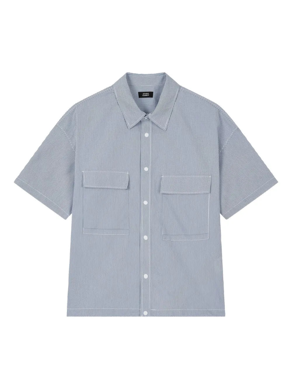 Striped Short-Sleeved Shirt