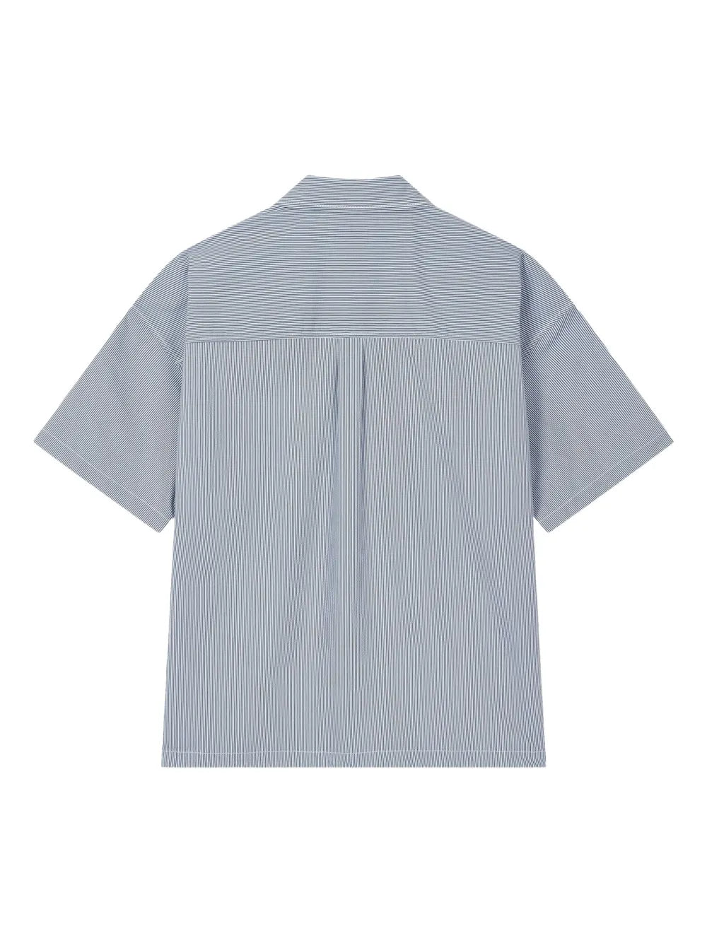 Striped Short-Sleeved Shirt