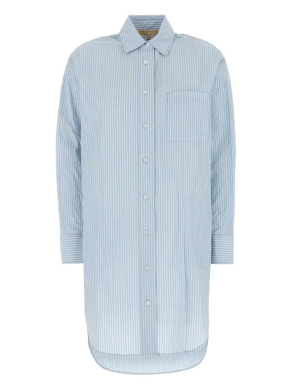 Poplin Shirt Mini Dress