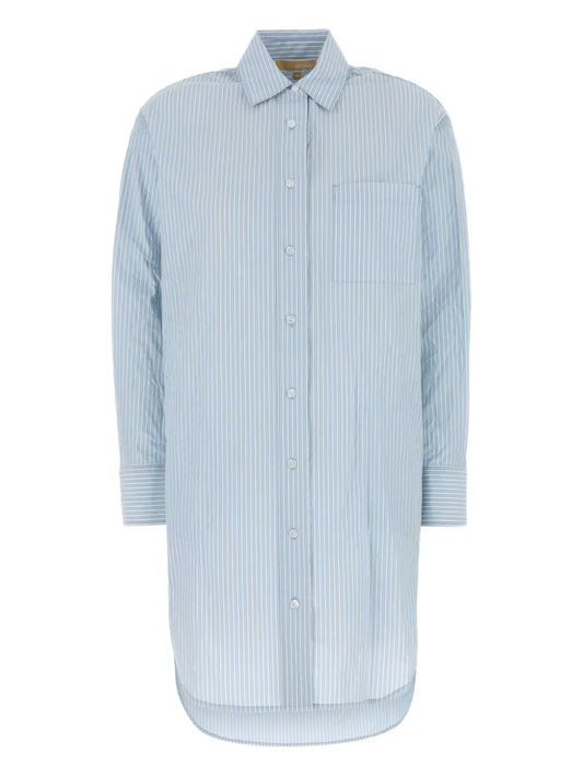 Poplin Shirt Mini Dress