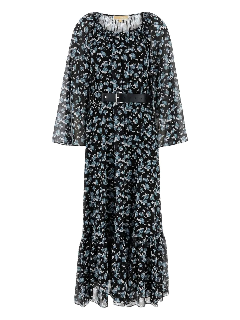 Floral-Print Midi Dress