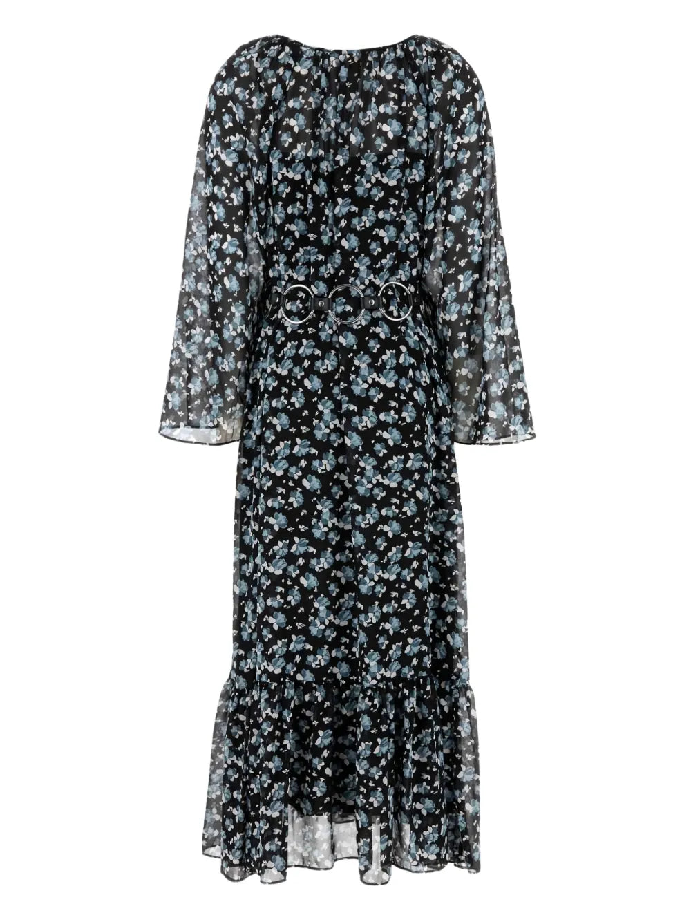 Floral-Print Midi Dress