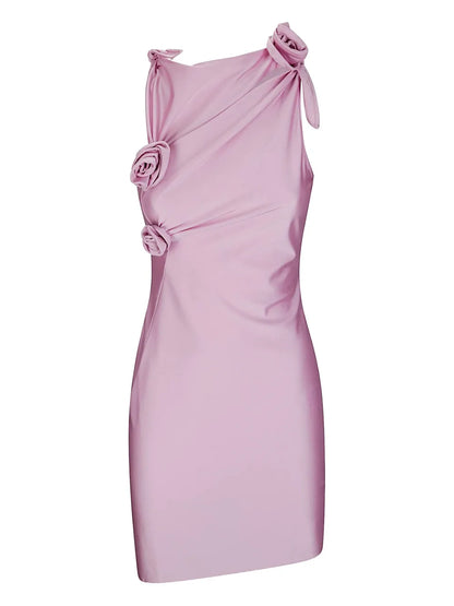 Asymmetric Mini Dress