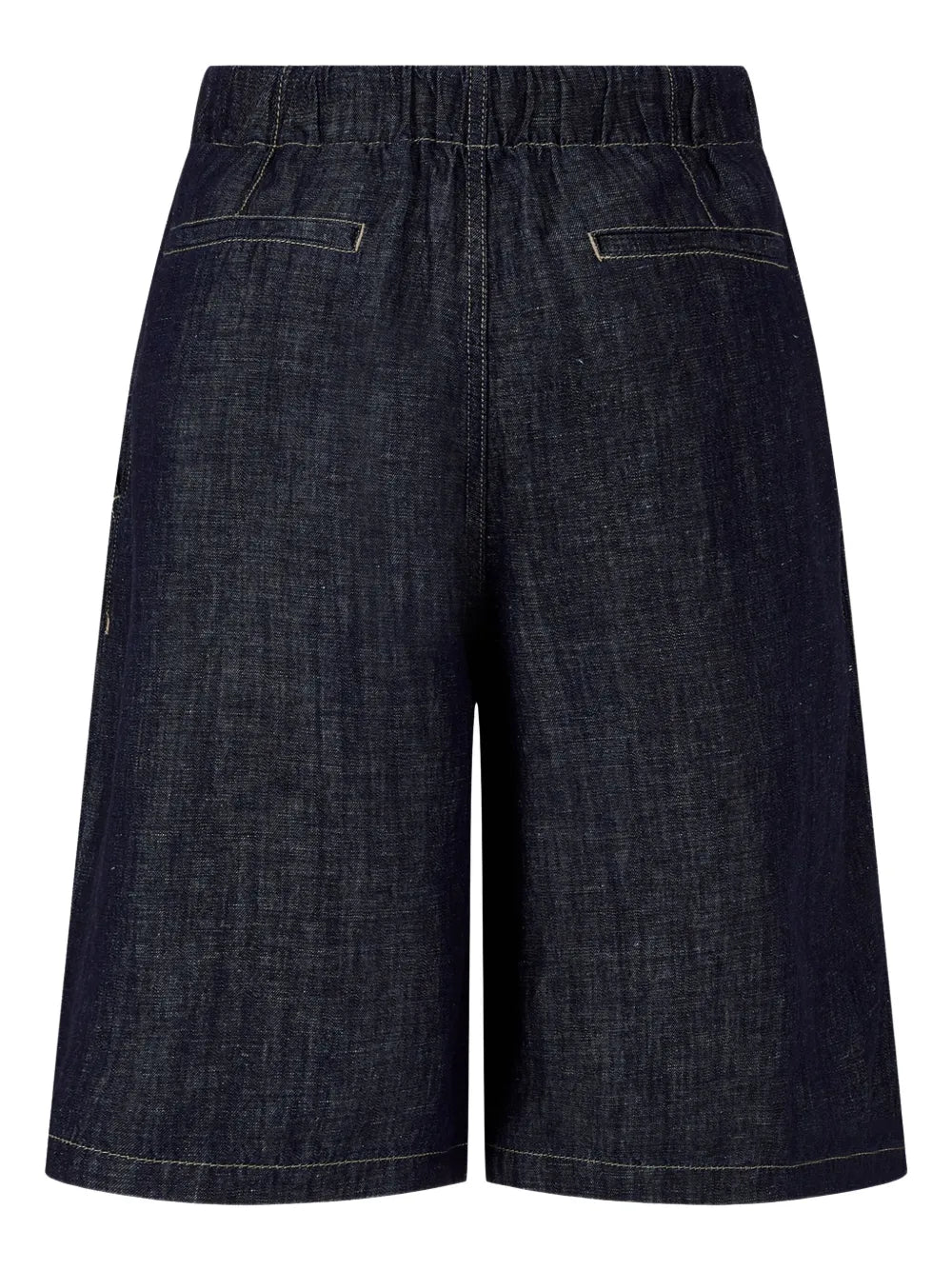 Drawstring Denim Shorts