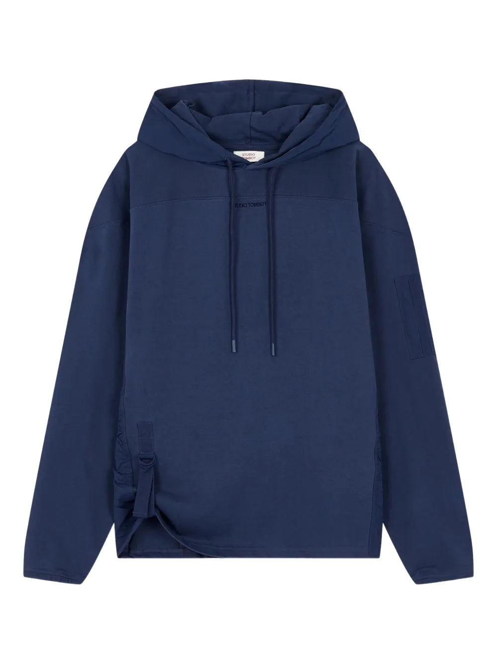 Strap-Detail Hoodie