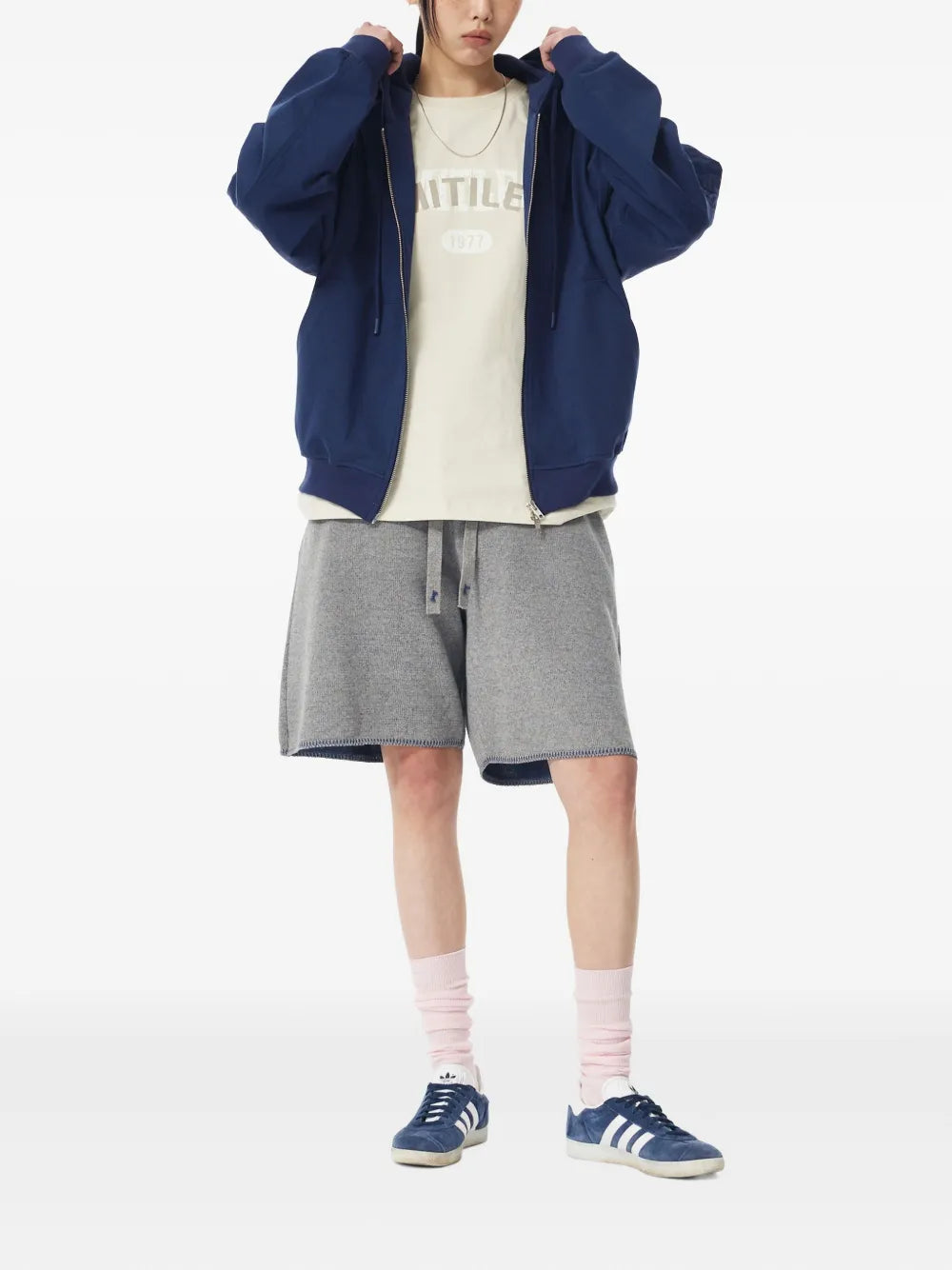 Hooded Zip-Up Sweatshirt