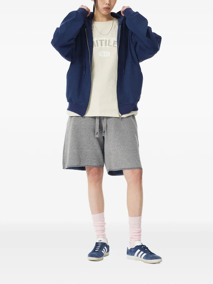 Hooded Zip-Up Sweatshirt